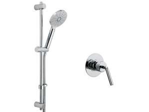 Viverone-Shower - Chrome-Komplett-Unterputz-Dusche